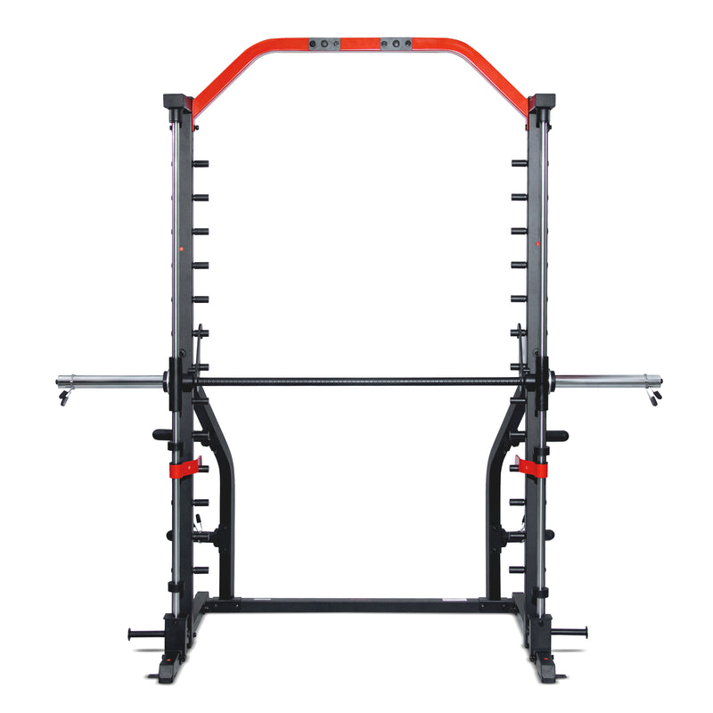Rack para sentadillas con máquina Smith de Sunny Health &amp; Fitness Serie Essential II – SF-XF920021