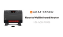 Heat Storm HS-1500-PHX Phoenix Infrared Space Heater