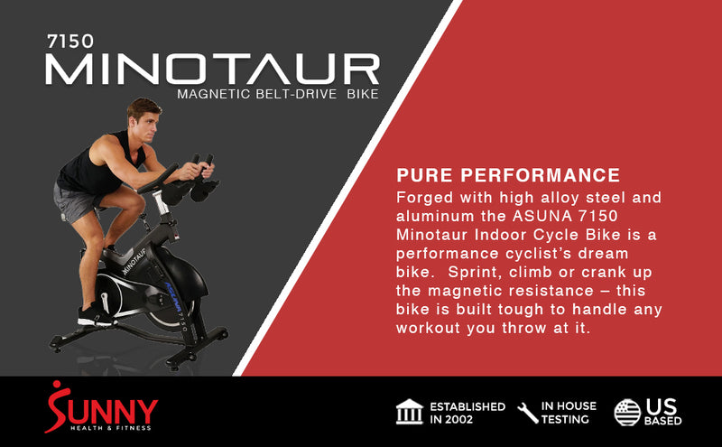 ASUNA Minotaur Magnetic Commercial Indoor Cycling Bike