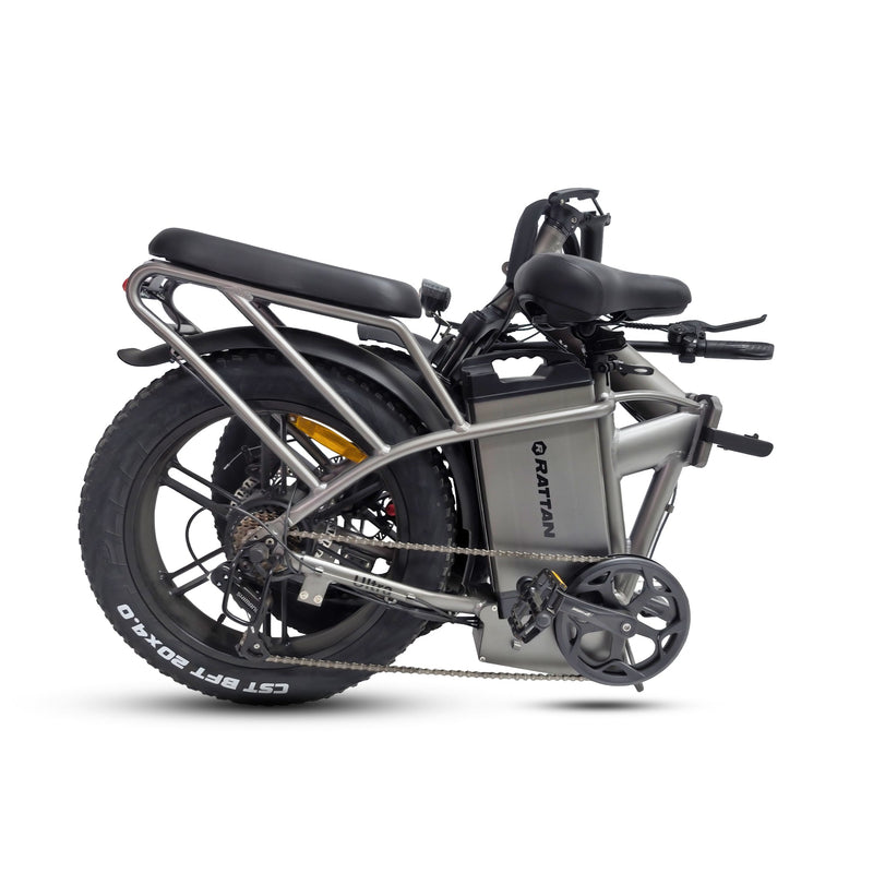 Bicicleta eléctrica de ratán Pinus