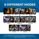 Ultra HD 4K Quad Multi Viewer 4x1 HDMI Switch VGA Output (HDS-401MV)