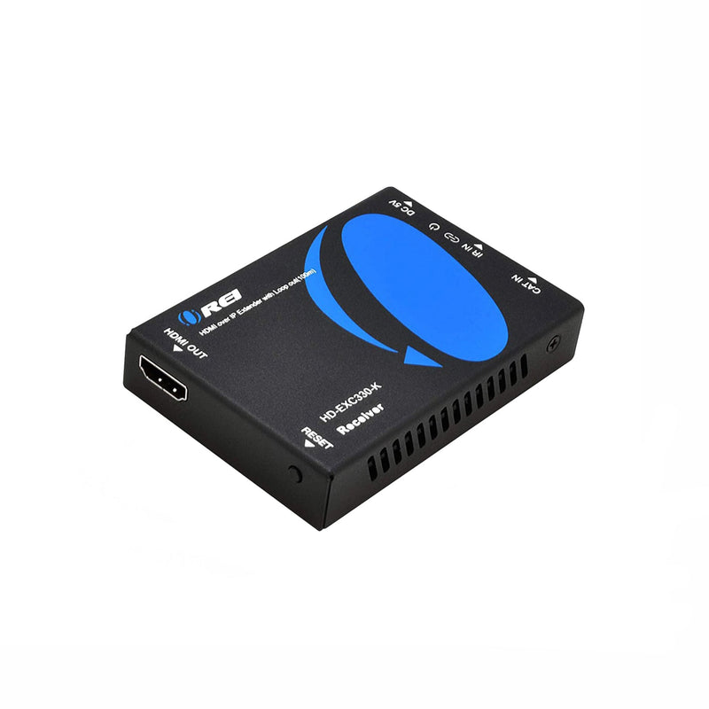Extensor HDMI sobre IP Full HD 1080P hasta 100 m (Cable CAT5e/6 con IR) (HD-EXM330-K)