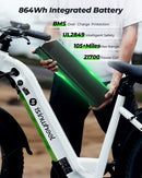 isinwheel U8 Plus Electric Bike for Adults