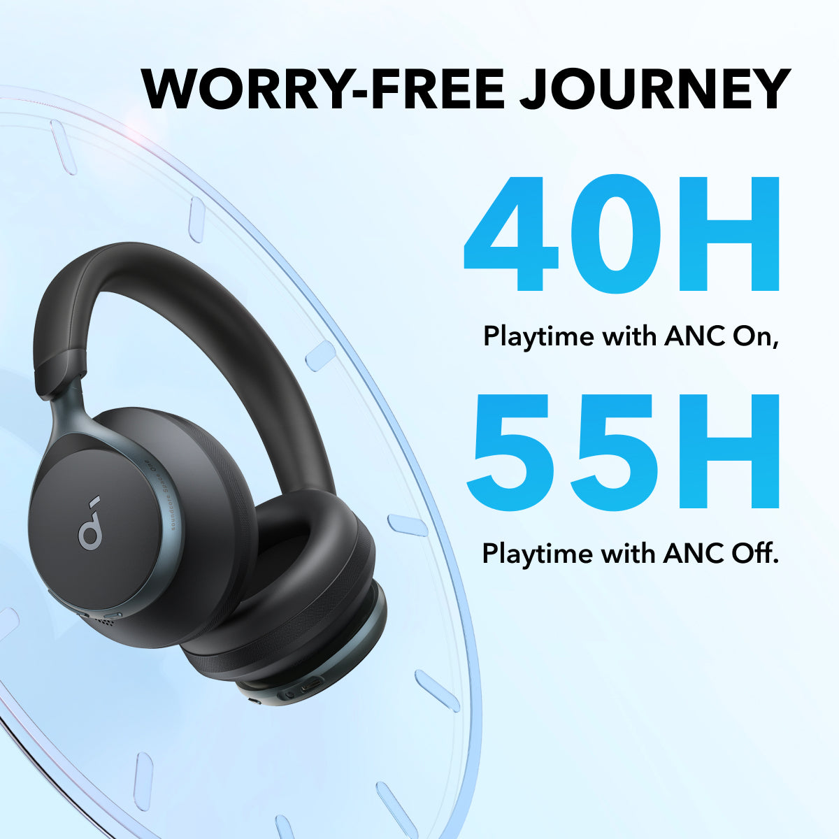 Soundcore Space One Noise Cancelling Headphones | Wellbots