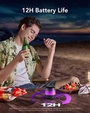 Minialtavoz Bluetooth Soundcore Glow, color negro