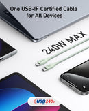 Anker 543 USB-C to USB-C Cable (Bio-Braided,6 ft)