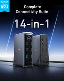 Anker Prime Charging Docking Station (14-in-1, Dual Display, 160W)