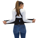 Adjustable Back Support Belt with Suspenders