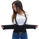 Adjustable Back Support Belt with Suspenders