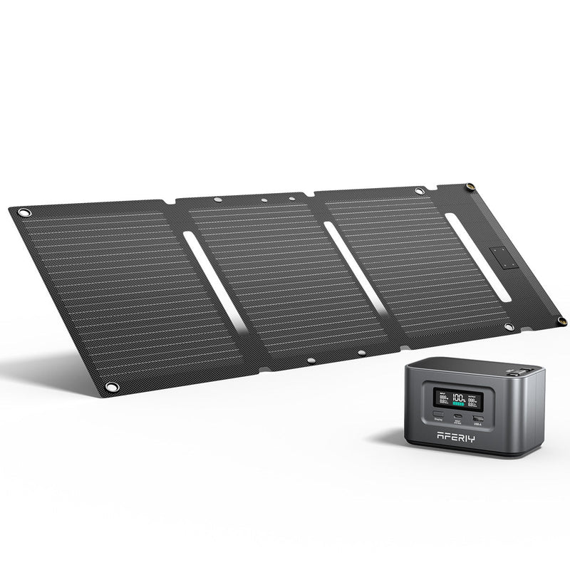 Estación de energía portátil AFERIY P110 de 1200 W y 1248 Wh