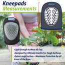 Anti-Skid Knee Pads with Gel Filled Shell Caps