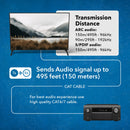 Extensor de audio HDMI ARC y S/PDIF hasta 150 m con CAT 6/7 (ARC-EX300-K)