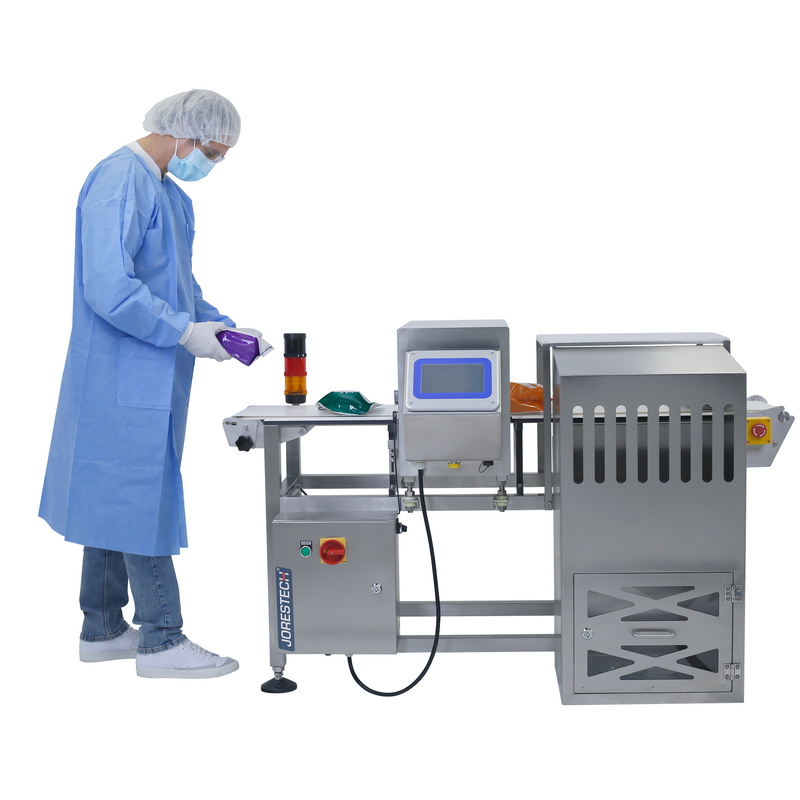 Automatic Food Conveyor Metal Detector with Reject System
