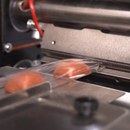 Automatic Horizontal Flow Wrapper with Inverted Film Feeder