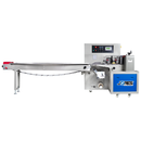 Automatic Horizontal Flow Wrapper with Inverted Film Feeder