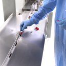 Automatic Horizontal Flow Wrapper with Inverted Film Feeder