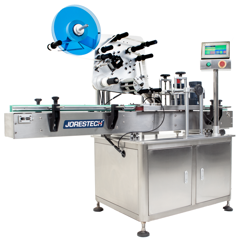 Automatic Label Applicator for Flat Containers
