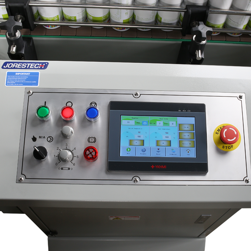 Automatic Shrink Sleeve Wrapping System