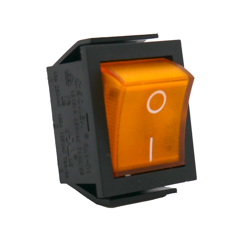 Angor Switch Amber Rocker Switch