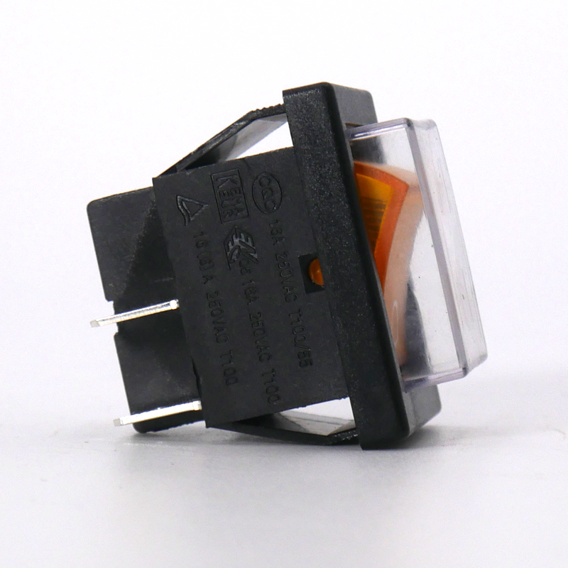 Amber Rocker Switch RK1-01 2X1N