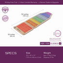 Rainbow Chakra Series | PEMF Far Infrared Heating Mats