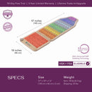 Rainbow Chakra Series | PEMF Far Infrared Heating Mats
