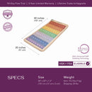 Rainbow Chakra Series | PEMF Far Infrared Heating Mats
