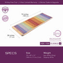 Rainbow Chakra Series | PEMF Far Infrared Heating Mats