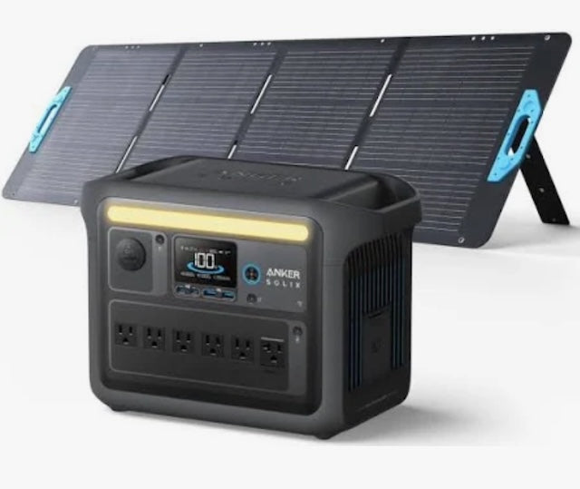 Anker SOLIX C1000X Portable Power Station + FREE Protective Cover Bag