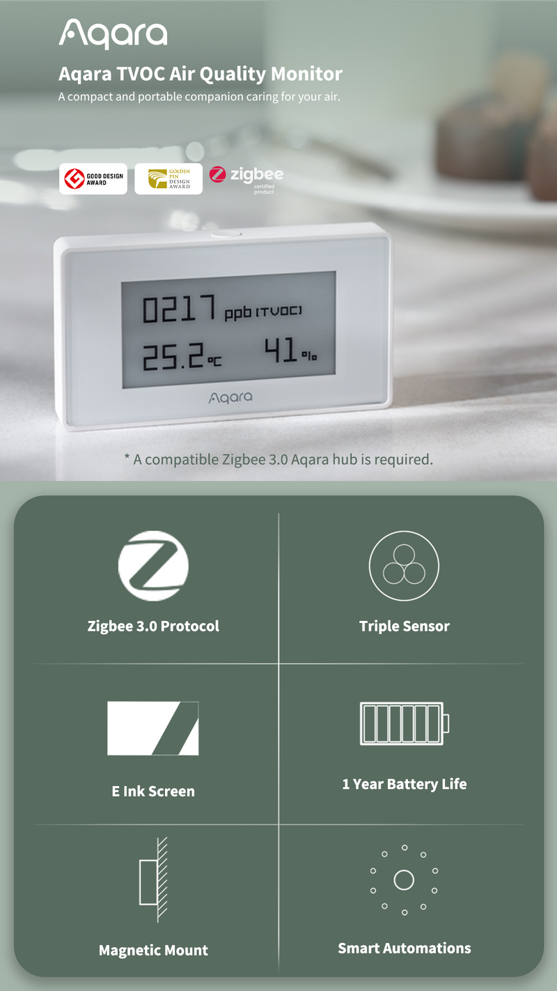 Aqara TVOC Air Quality Monitor