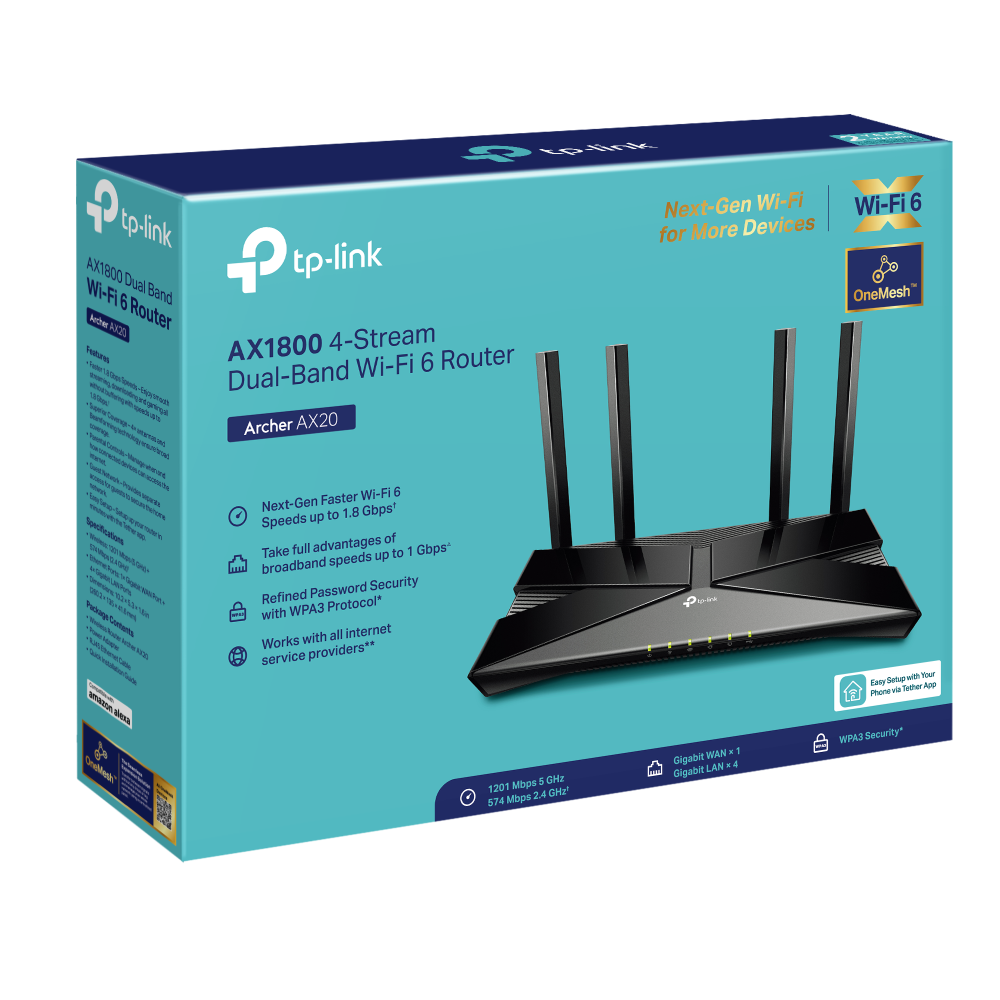 Tp-Link AX1800 Dual Band Router