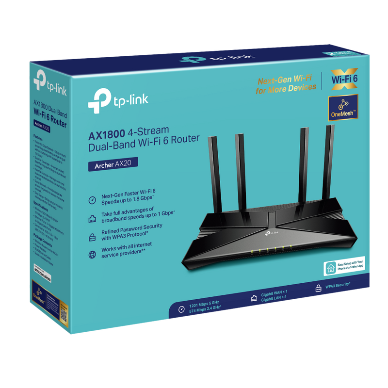 Tp-Link AX1800 Dual Band Router