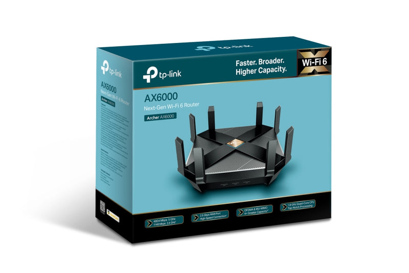 Tp-Link AX6000 Next-Gen Wi-Fi Router