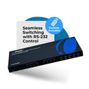 Conmutador multivisor de matriz HDMI 4K a 30 Hz con control RS-232 (HDS-402MV)