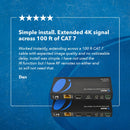 Extensor HDMI Ultra HD HDBaseT de hasta 70 m a 4K por Cat5e/6 (EX-230UHD) 