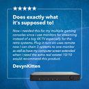 Conmutador HDMI Ultra HD 4x1 con extractor de audio y control remoto IR (UHD-401) 