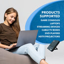 Transmisor y receptor HDMI inalámbrico 4K de OREI - Hasta 30 metros - Sin latencia - Perfecto para transmitir desde una computadora portátil, PC, cable, Netflix, YouTube y PS4 a un televisor HD o un proyector (WUHD-PRO100-K) 