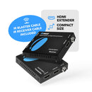 Extensor HDMI 4K con cable Cat6/7 de hasta 50 m (IR y salida de bucle) (UHD-EX165H-K)