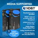 Extensor HDMI 4K HDBaseT sobre CAT5e/6/7 con control ARC/eARC y KVM hasta 100 m (UHD-EXB330AUR-K) 