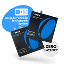 Extensor HDMI Balun por cable coaxial de hasta 100 metros - 1080p a 60 Hz sobre 75 ohmios RG-6U, IR bidireccional, conectable en cascada (CO-EX330-K)