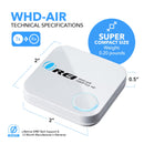 Adaptador receptor de pantalla HDMI inalámbrico Full HD, solución de duplicación de pantalla 2.4G/5Ghz 4K a 60Hz Miracast (WHD-AIR)