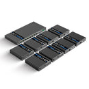 Extensor HDMI 4K 1x8 sobre CAT6/7 individual hasta 70 m - Tecnología ipcolor, ancho de banda de 18 Gbps, IR bidireccional, control RS-232 y EDID avanzado (UHD18-IPC230-K) 