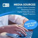 Extensor HDMI 4K 1x8 sobre CAT6/7 individual hasta 70 m - Tecnología ipcolor, ancho de banda de 18 Gbps, IR bidireccional, control RS-232 y EDID avanzado (UHD18-IPC230-K) 