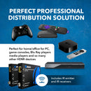 Extensor HDMI 4K sobre CAT6/7 RJ45 4K a 60 Hz con extractor de audio IR óptico hasta 70 metros (UHD-EX230A-K)