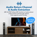 Extensor HDMI 4K sobre CAT6/7 RJ45 4K a 60 Hz con extractor de audio IR óptico hasta 70 metros (UHD-EX230A-K)