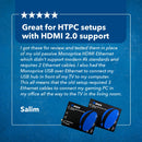 Extensor HDMI 4K sobre CAT6/7 RJ45 4K a 60 Hz con extractor de audio IR óptico hasta 70 metros (UHD-EX230A-K)