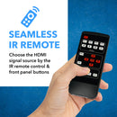 Conmutador HDMI multivisor cuádruple Ultra HD 4K 4x1 sin interrupciones (UHD-401MV) 