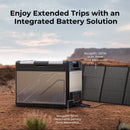 BougeRV New Rocky V3.0 69QT Dual Zone 12V Car Fridge with 240Wh