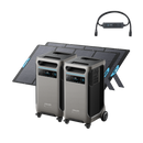 Anker Solix F3800*2+Double Power Hub+2 *440W Rigid Solar Panels  + FREE 400W Solar Panel