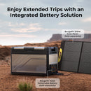 BougeRV New Rocky V3.0 55QT Dual Zone 12V Car Fridge with 240Wh
